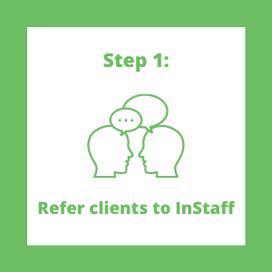 InStaff Partner Program Step 1